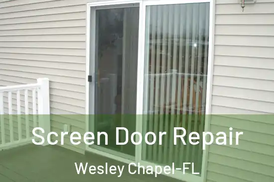 Screen Door Repair Wesley Chapel-FL